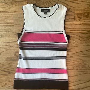 Laundry knit sweater sleeveless small